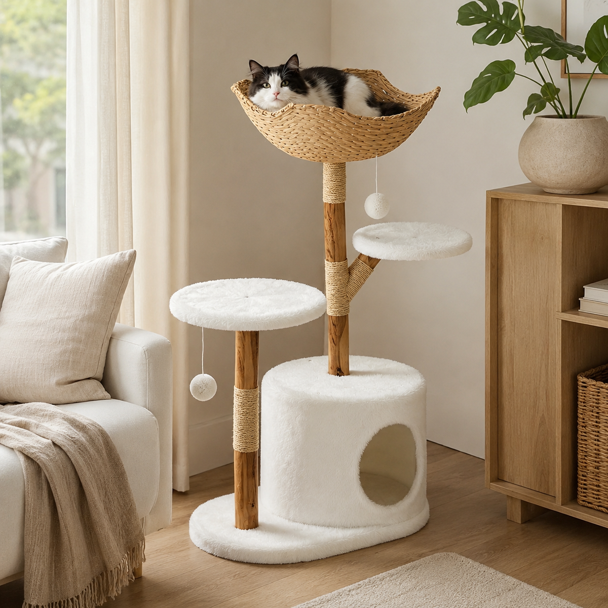 Arbre à Chat Design Luxe - Apollon