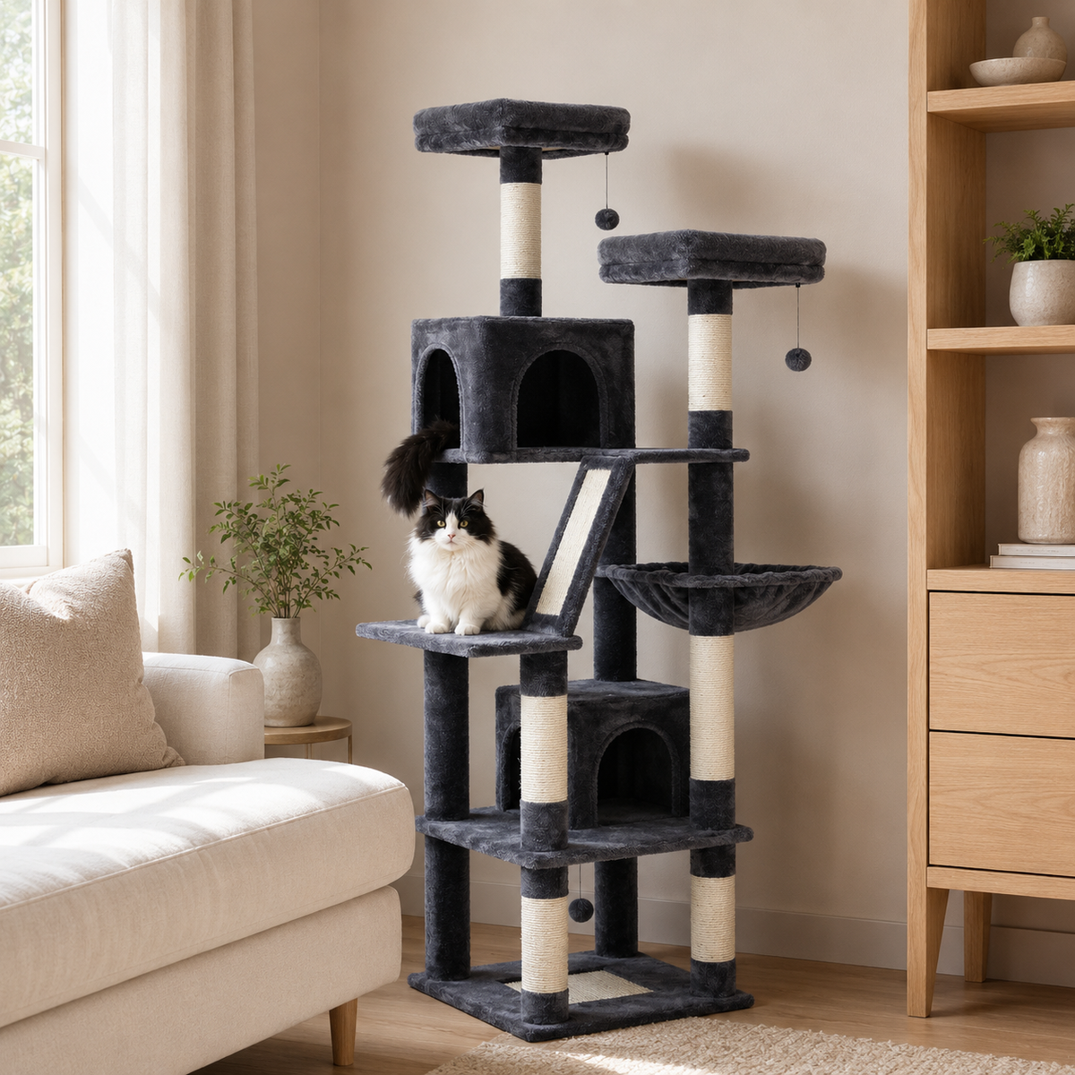 Arbre à Chat Simple - Borée