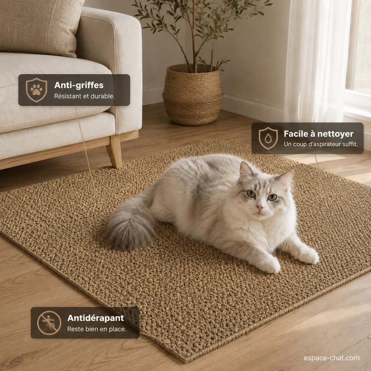 Tapis Griffoir Pour Chat - Léto