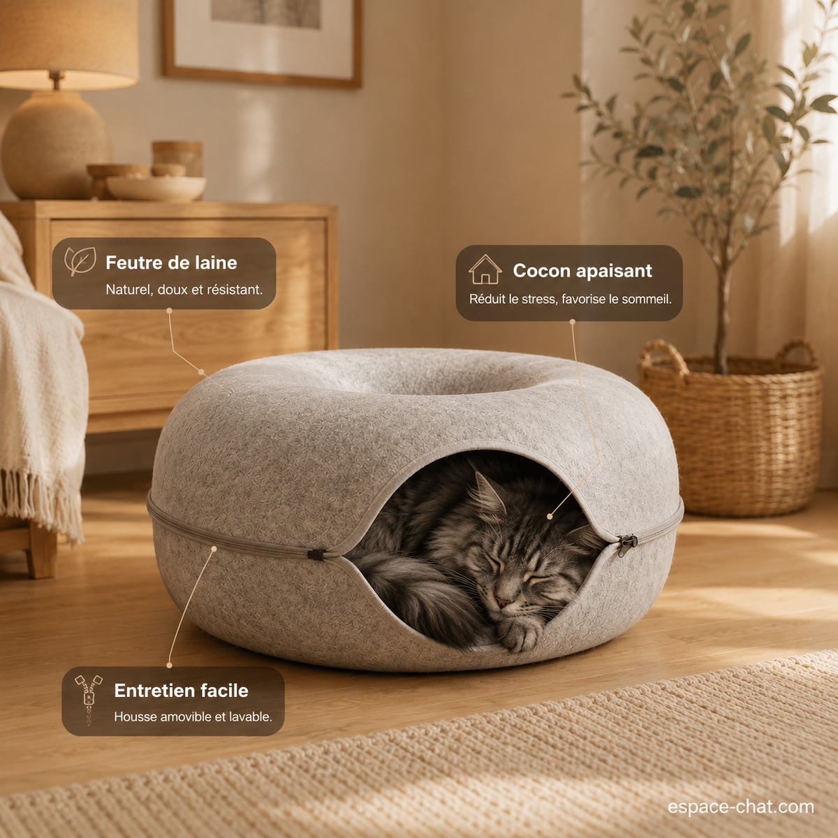 Lit Tunnel Pour Chat - Erebus
