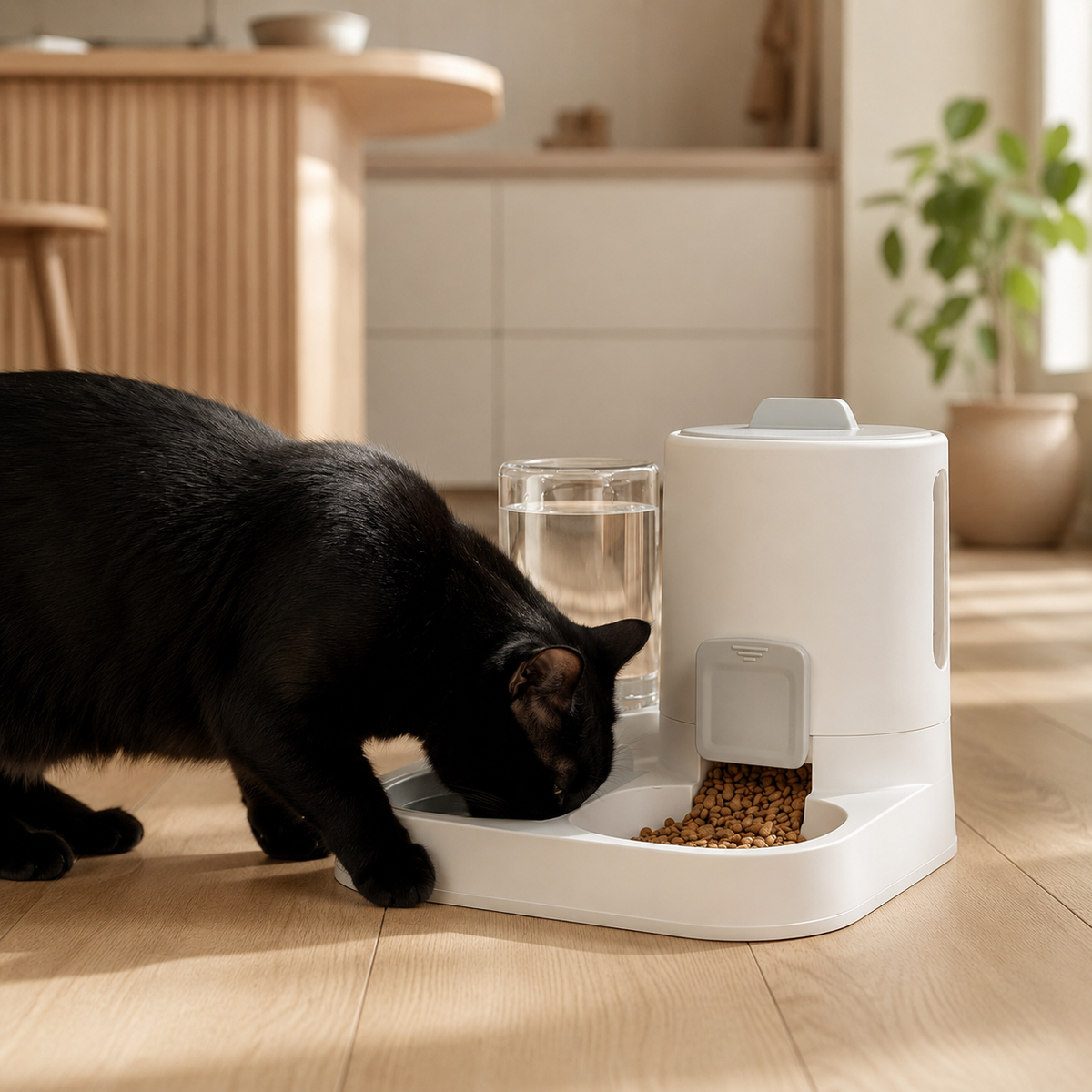 Distributeur 2 En 1 Chat - Triton