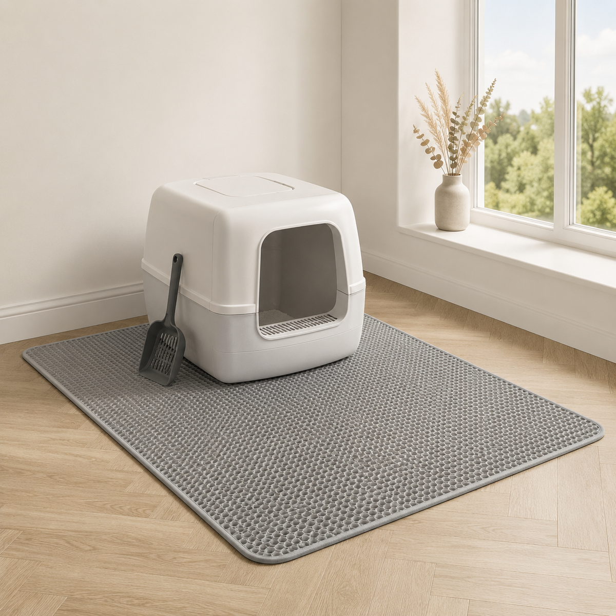 Tapis De Litière Double Couche - Janus