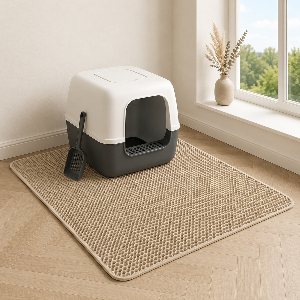 Tapis De Litière Double Couche - Janus