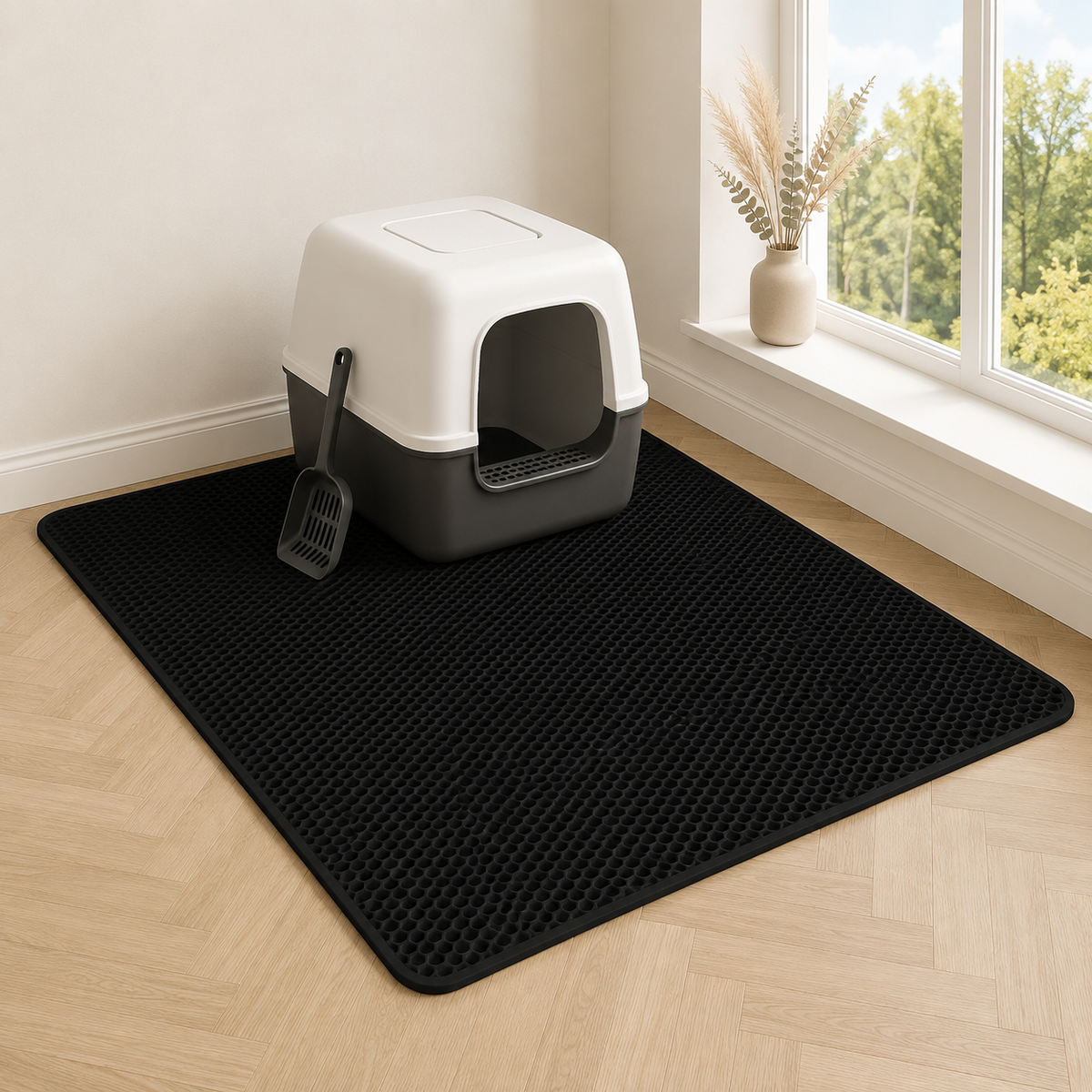Tapis De Litière Double Couche - Janus