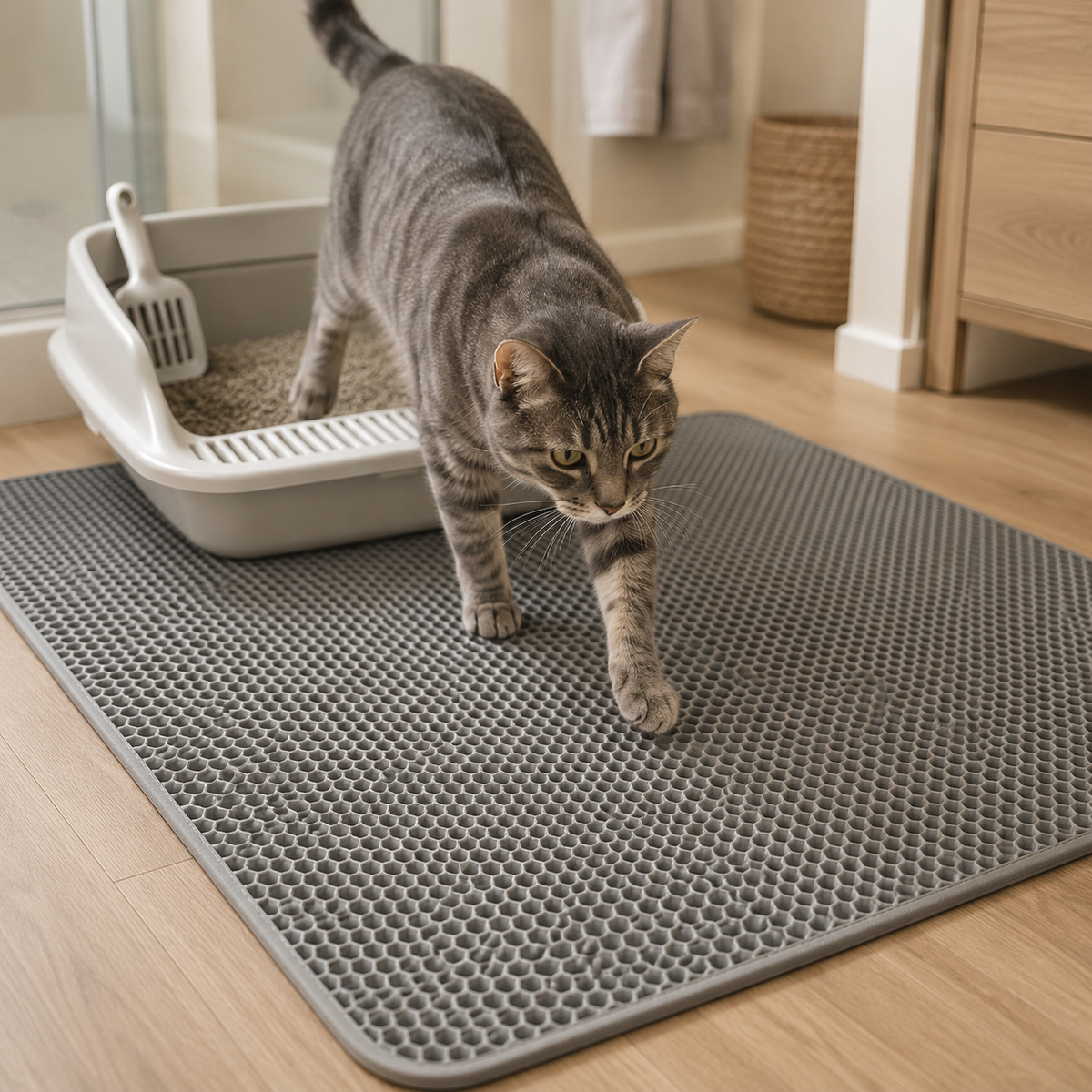 Tapis De Litière Double Couche - Janus