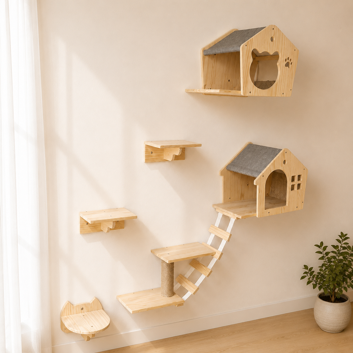 Maison Murale Pour Chat - Amphion