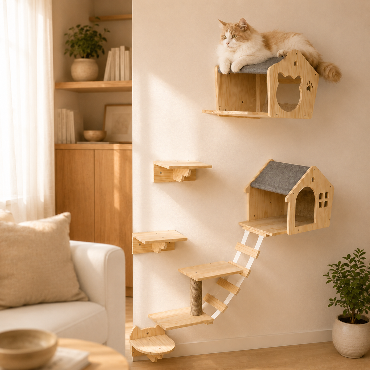 Maison Murale Pour Chat - Amphion