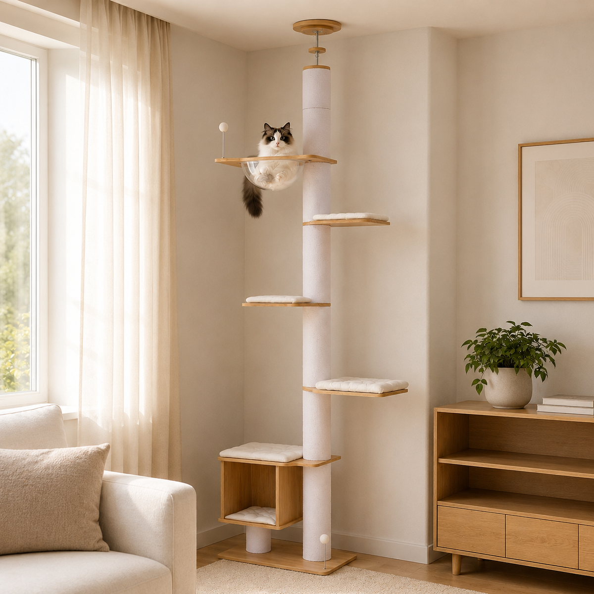 Arbre à Chat Du Sol Au Plafond - Atlas