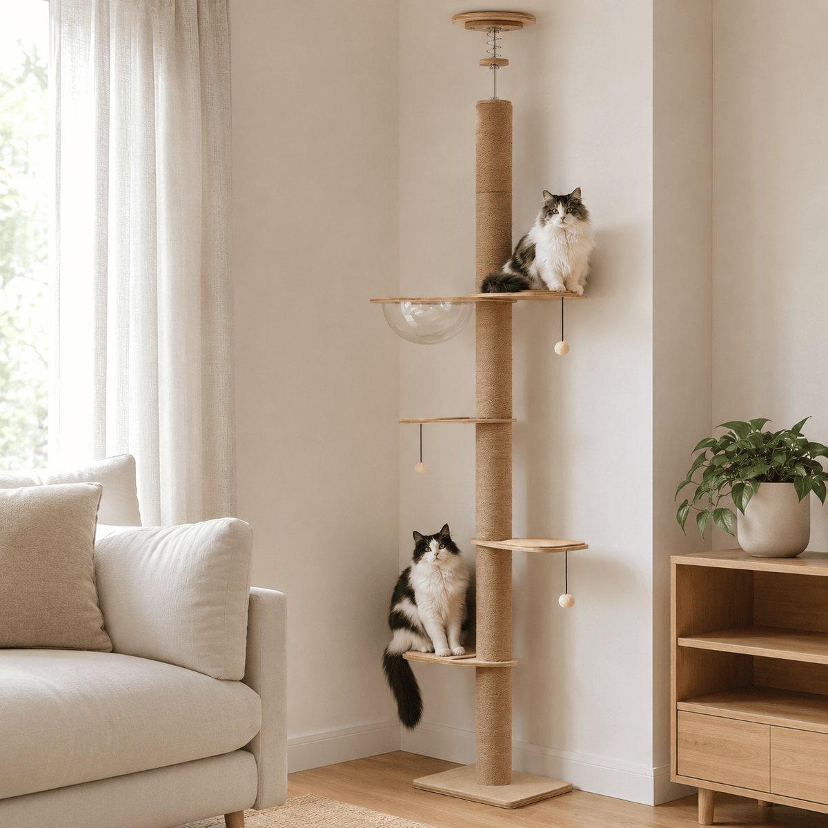 Arbre à Chat Du Sol Au Plafond - Atlas