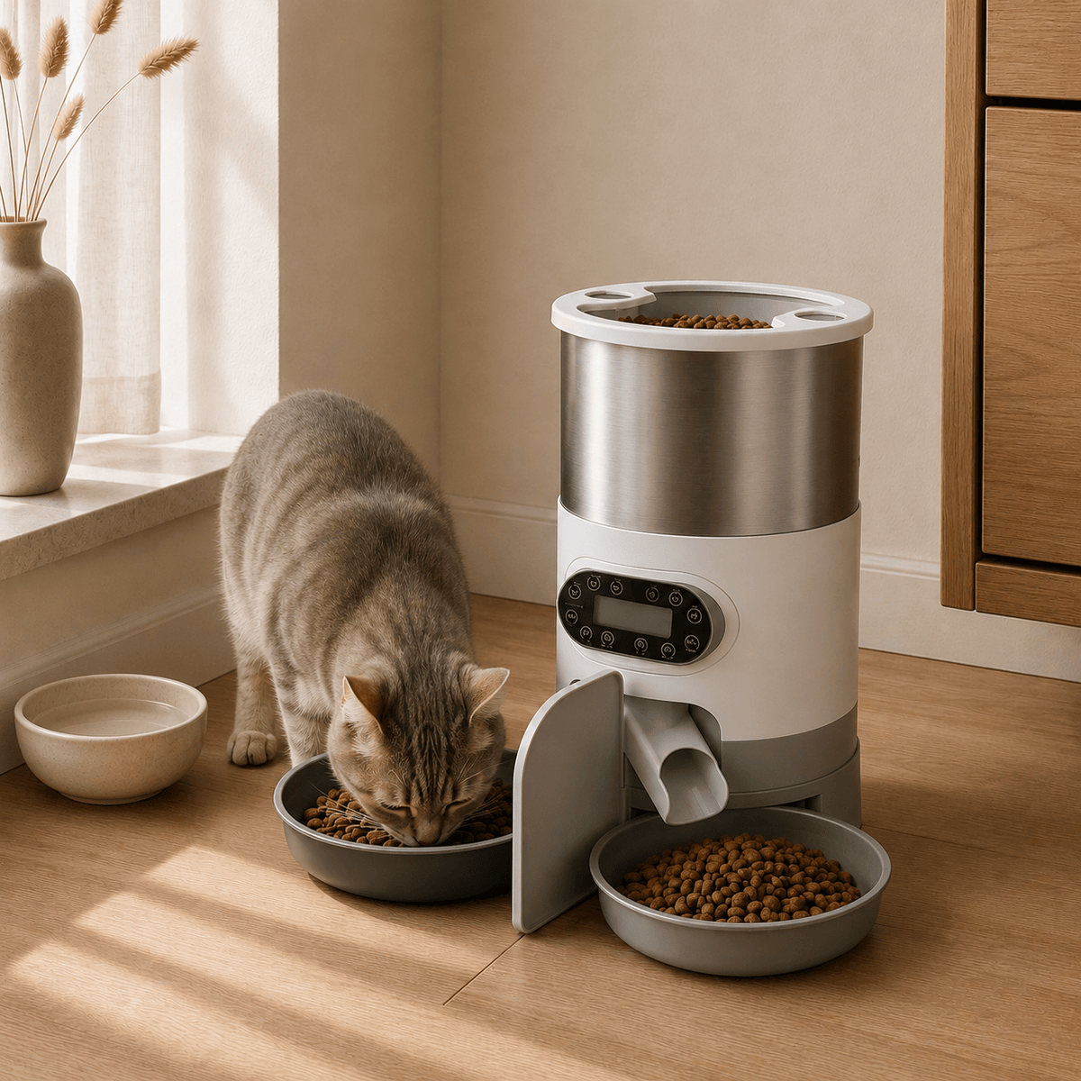 Distributeur Automatique De Croquettes Chat - Amalthée