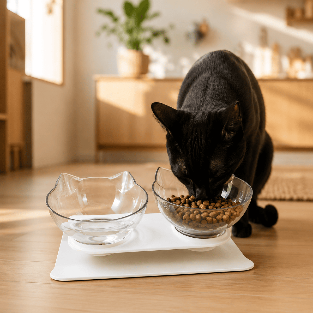Double Gamelle Chat - Castor