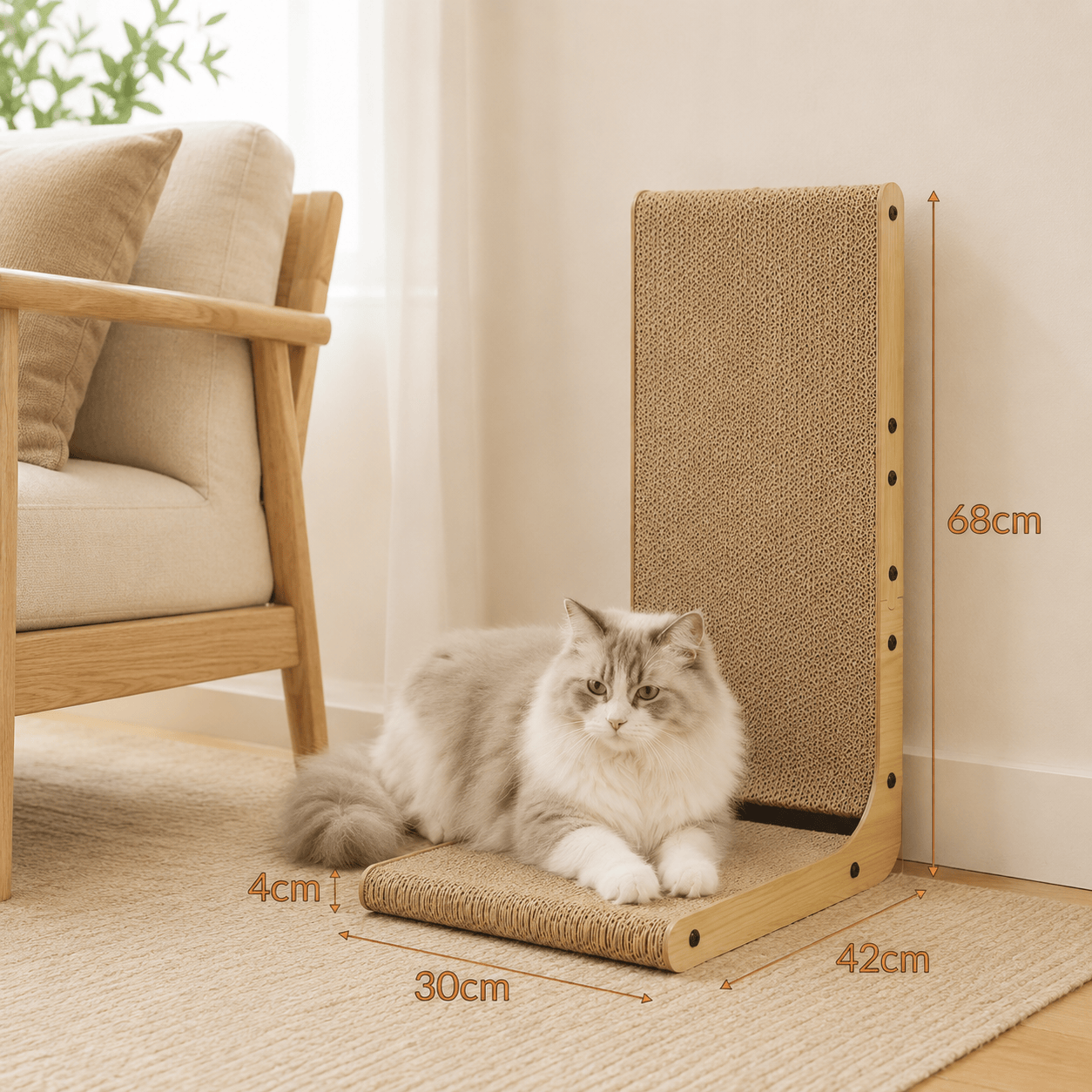 Griffoir En Carton Pour Chat - Épiméthée