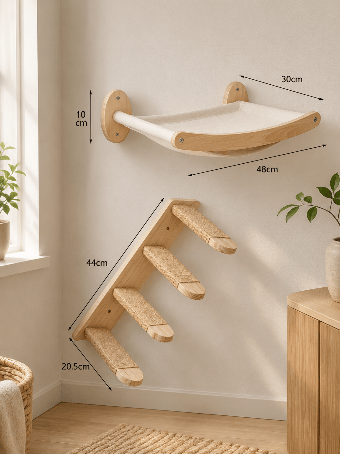 Kit Arbre à Chat Mural - Dédale