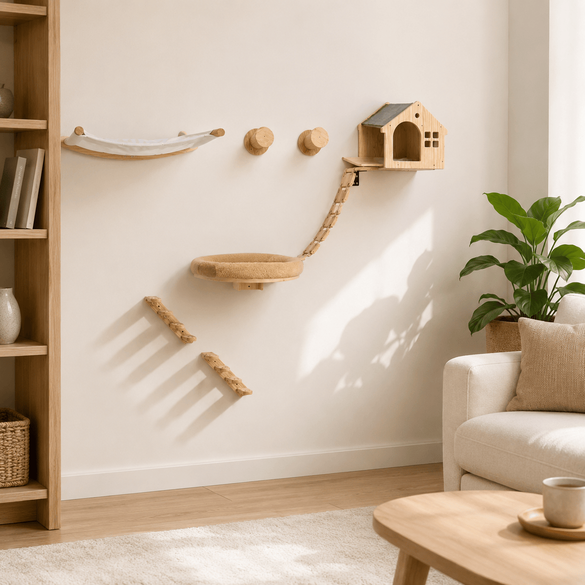 Kit Arbre à Chat Mural - Dédale