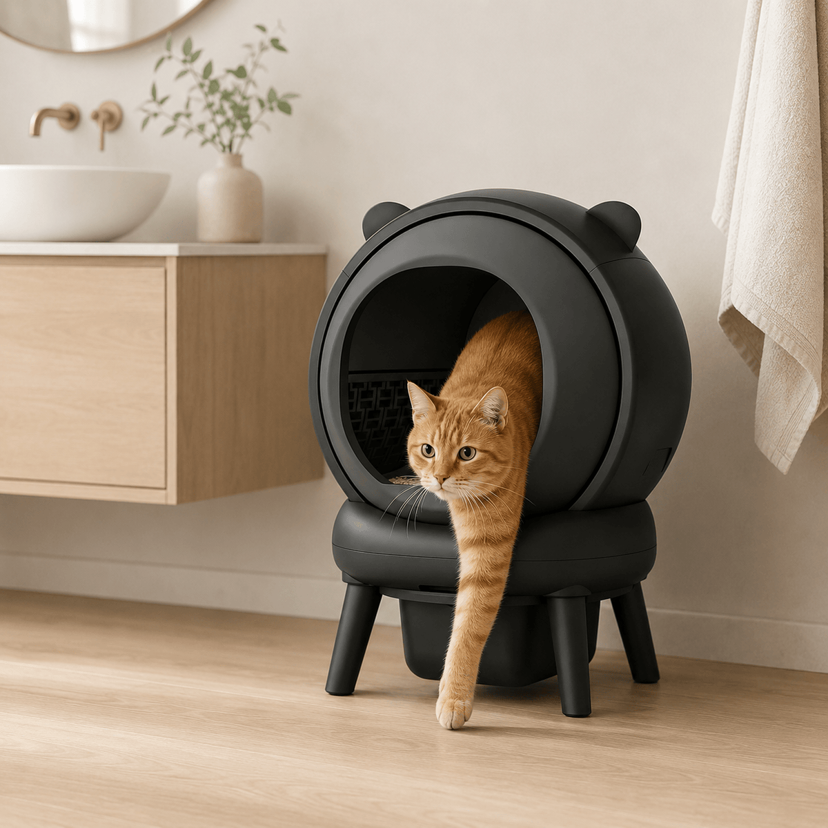 Litière Automatique Pour Chat - Hadès