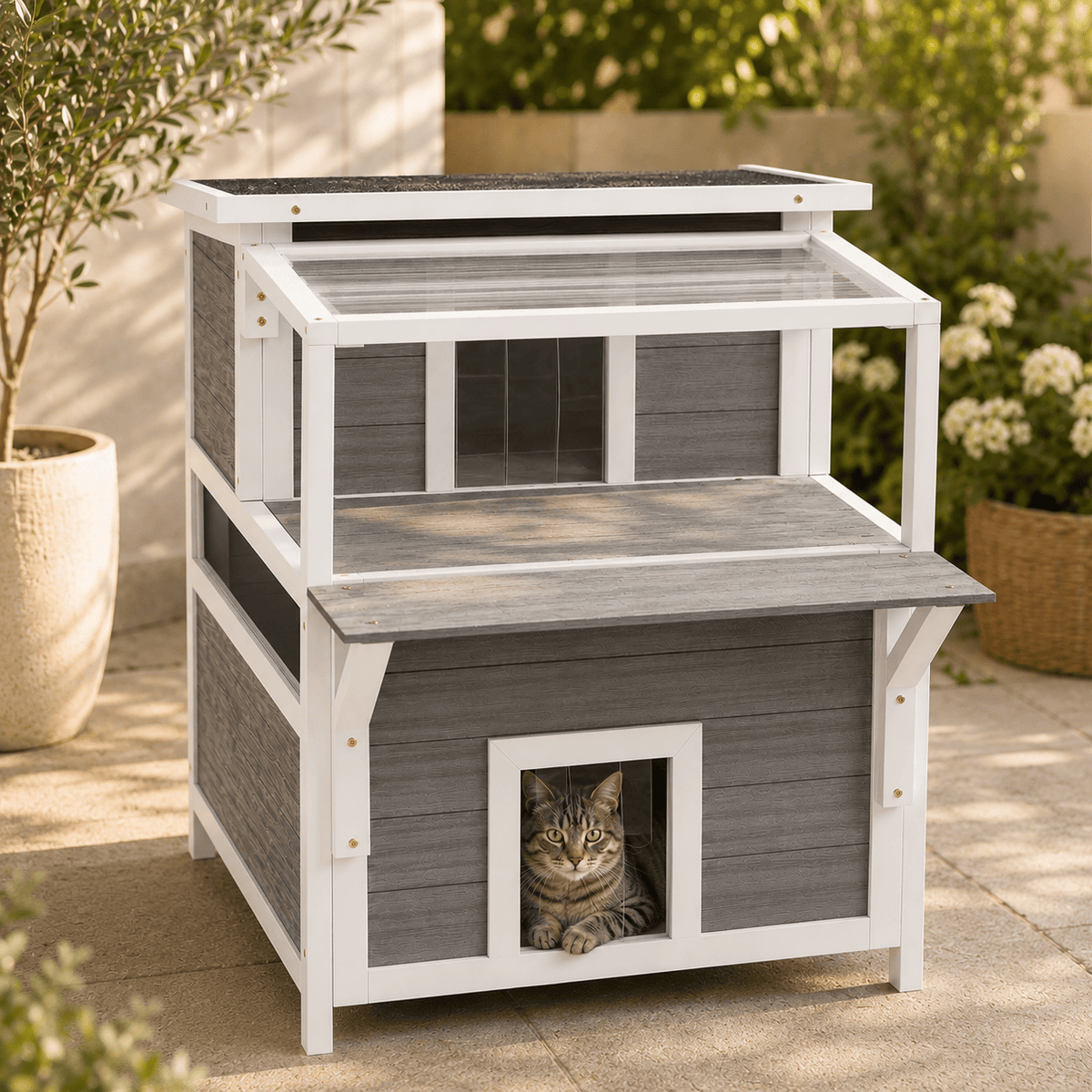 Maison D'extérieur Pour Chat - Artémis
