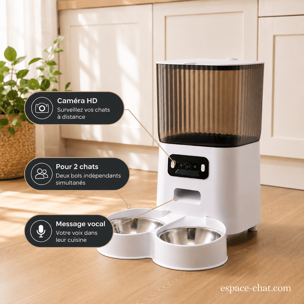 Mangeoire Automatique Pour Chat - Rhéa