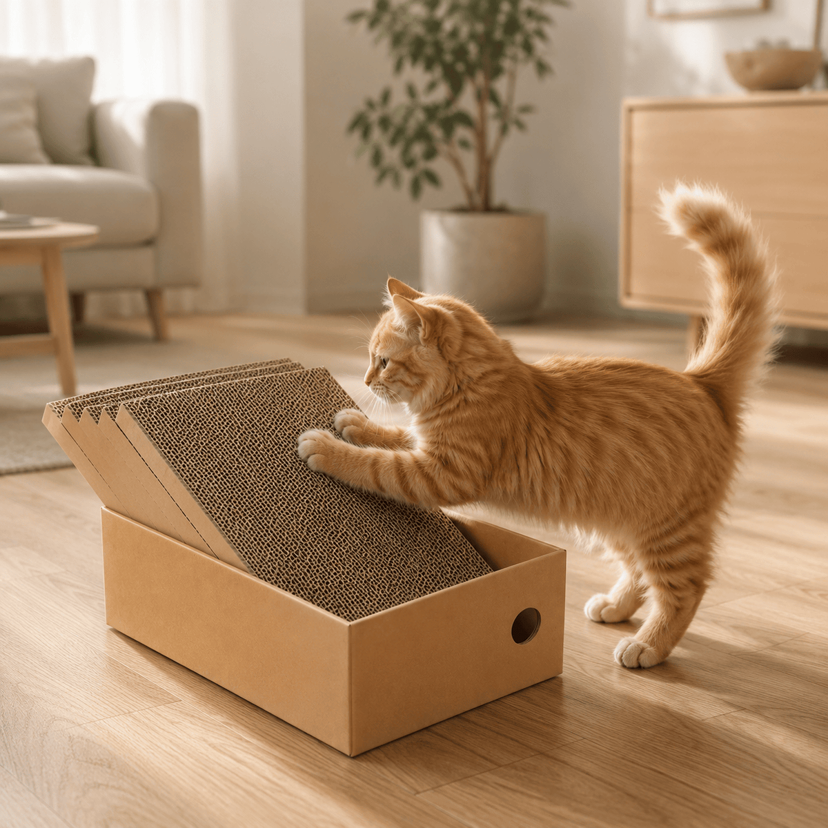 Pack de 4 Griffoirs En Carton - Moires