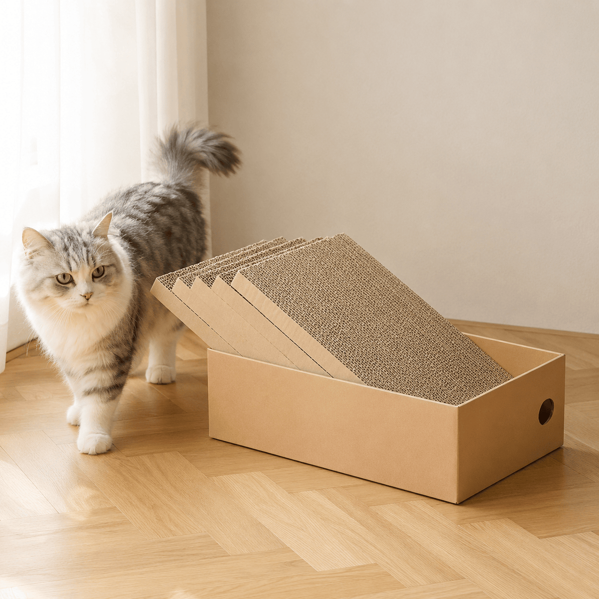 Pack de 4 Griffoirs En Carton - Moires